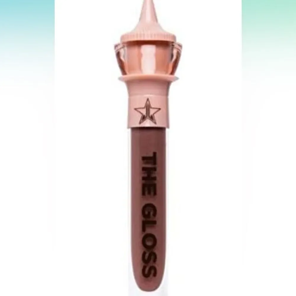 Jeffree Star Table Top The Gloss Orgy Collection Brown Shimmer Lip Gloss NIB